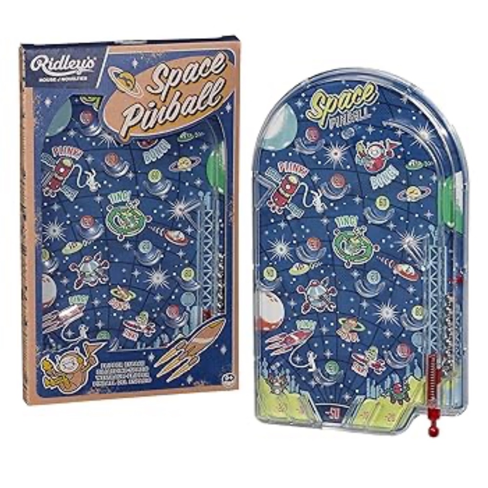 Space Pinball - Blue Retro Handheld Game